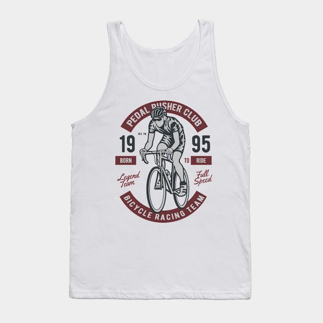 Bicycle Racing Team Tank Top by PaunLiviu